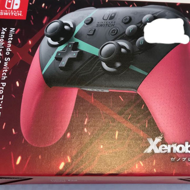 任天堂switchプロコントローラゼノブレイド2仕様8700円-