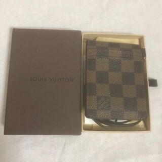 ルイヴィトン(LOUIS VUITTON)のルイヴィトン　ダミエ　パスケース(名刺入れ/定期入れ)