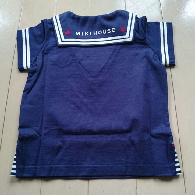 mikihouse(ミキハウス)の新品★ミキハウス★70 マリン風半袖Tシャツ キッズ/ベビー/マタニティのベビー服(~85cm)(その他)の商品写真