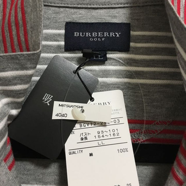 BURBERRY(バーバリー)の☆新品・未使用☆Burberry  GOLF  バーバリー ポロシャツ メンズのトップス(ポロシャツ)の商品写真