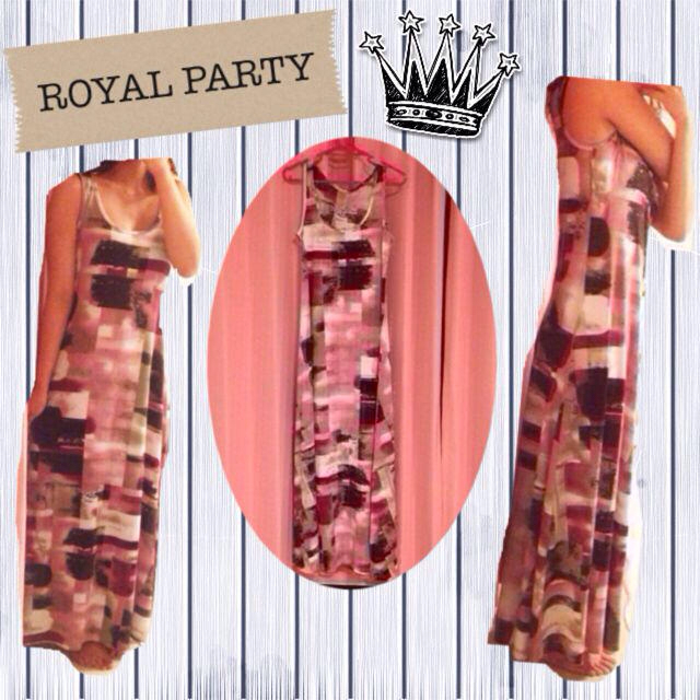 ROYAL PARTY(ロイヤルパーティー)のマキシワンピ レディースのワンピース(ロングワンピース/マキシワンピース)の商品写真