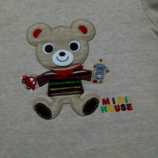 mikihouse(ミキハウス)の＊mikiさま専用＊★ミキハウス・長袖トレーナー＊サイズ100☆ キッズ/ベビー/マタニティのキッズ服男の子用(90cm~)(その他)の商品写真