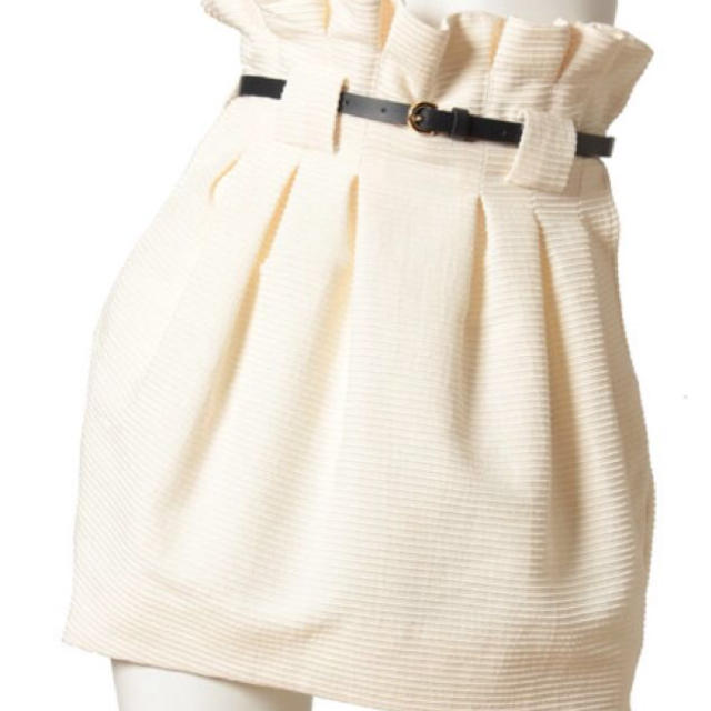 Lily Brown(リリーブラウン)のlilybrown グログランスカート レディースのスカート(ミニスカート)の商品写真