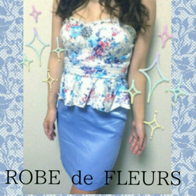 ROBE de FLEURS★ミニドレス