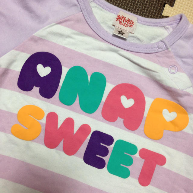 ANAP Kids(アナップキッズ)のANAP♡ロンパース70 キッズ/ベビー/マタニティのベビー服(~85cm)(ロンパース)の商品写真