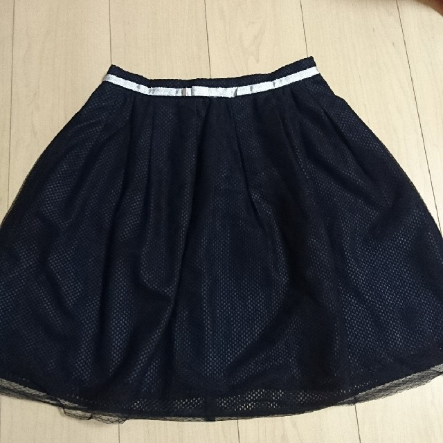 MISCH MASCH(ミッシュマッシュ)のミッシュマッシュ スカート ネイビー 春 レディースのスカート(ひざ丈スカート)の商品写真