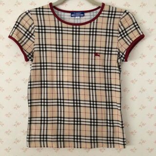 BURBERRY - バーバリーチェックTシャツ/BURBERRYの通販 by minky615's