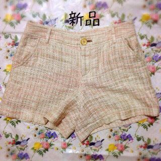 プロポーションボディドレッシング(PROPORTION BODY DRESSING)の【新品】ツィード♥︎ショーパン(ショートパンツ)