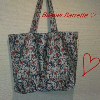 バナーバレット(Banner Barrett)のﾊﾞﾅｰﾊﾞﾚｯﾄ ♡ 花柄トート (トートバッグ)