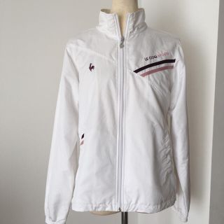 ルコックスポルティフ(le coq sportif)の【お値下げ】ルコックスポルティフのレディースホワイトジャンパー 長袖 L(その他)