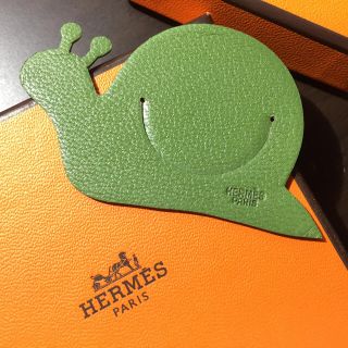 Hermes - エルメス ピカブック 新品未使用 ブックマーク カタツムリ