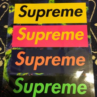 シュプリーム(Supreme)の suprem  シュプリーム ステッカー (ノベルティグッズ)