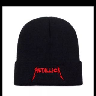 新品 メタリカ  METALLICA ニット キャップ 帽子 ビーニー(ニット帽/ビーニー)