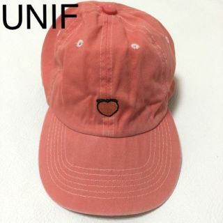 ジョイリッチ(JOYRICH)の【新品送料込】UNIF 大人気 ピーチ キャップ(その他)