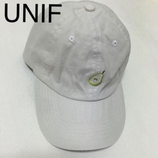 ジョイリッチ(JOYRICH)の【新品送料込】UNIF 大人気 洋梨 キャップ(その他)