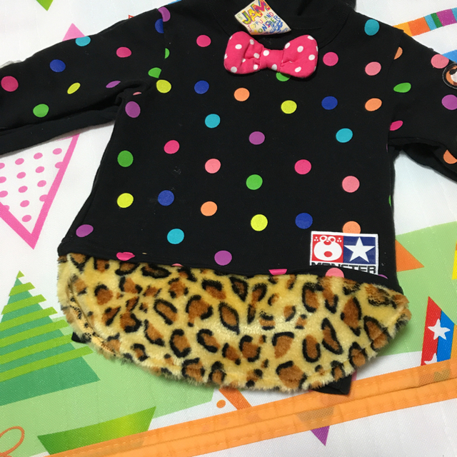 JAM(ジャム)のJAM♡ドット トレーナー♡90 キッズ/ベビー/マタニティのキッズ服男の子用(90cm~)(その他)の商品写真