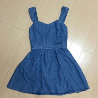 マウジー(moussy)の◆コメント逃げ禁止様専用◆新品★moussy★デニムワンピ★マウジー(ミニワンピース)