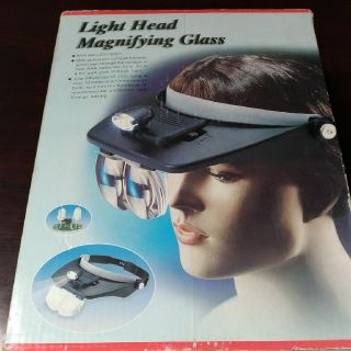 LED ヘッドルーペ　拡大鏡(その他)