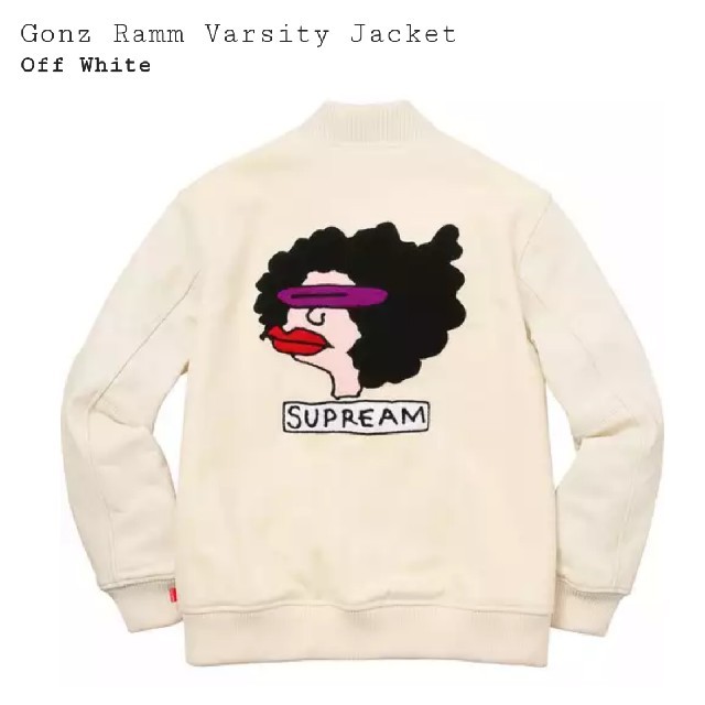 ポイント10倍】 Supreme - Jacketゴンズスタジャン Varsity Ramm