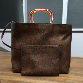 エトロ(ETRO)のETRO エトロ ハンドバッグ 美品 ポーチ付き(ハンドバッグ)