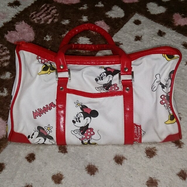 Disney(ディズニー)のミニーちゃんのボストンバッグ★ﾐ レディースのバッグ(ボストンバッグ)の商品写真