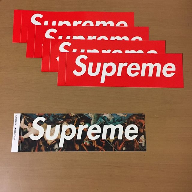 supreme ステッカー