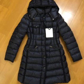 モンクレール(MONCLER)の＊新品・未使用＊モンクレール エルミンヌ ネイビーサイズ0(ダウンコート)