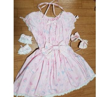 アンジェリックプリティー(Angelic Pretty)のAngelic Pretty★プリントOPセット★アンプリ(ひざ丈ワンピース)