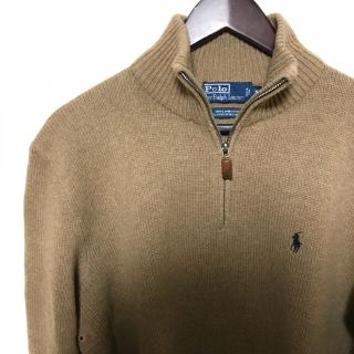 ポロラルフローレン(POLO RALPH LAUREN)の古着 polo ralphlauren ハーフジップニット(ニット/セーター)