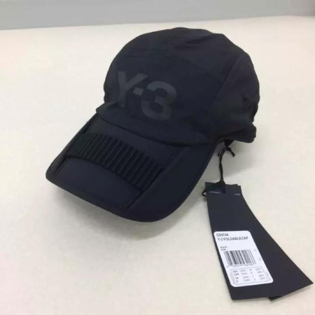 Y-3(ワイスリー)の新品正規品 17AW Y-3 FOLDABLE CAP RICK  OWENS メンズの帽子(キャップ)の商品写真