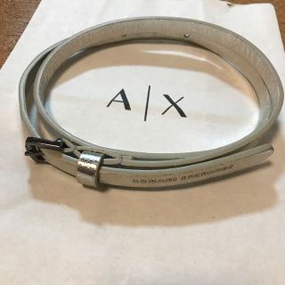 アルマーニエクスチェンジ(ARMANI EXCHANGE)のアルマーニエクスチェンジ ベルト シルバー(ベルト)