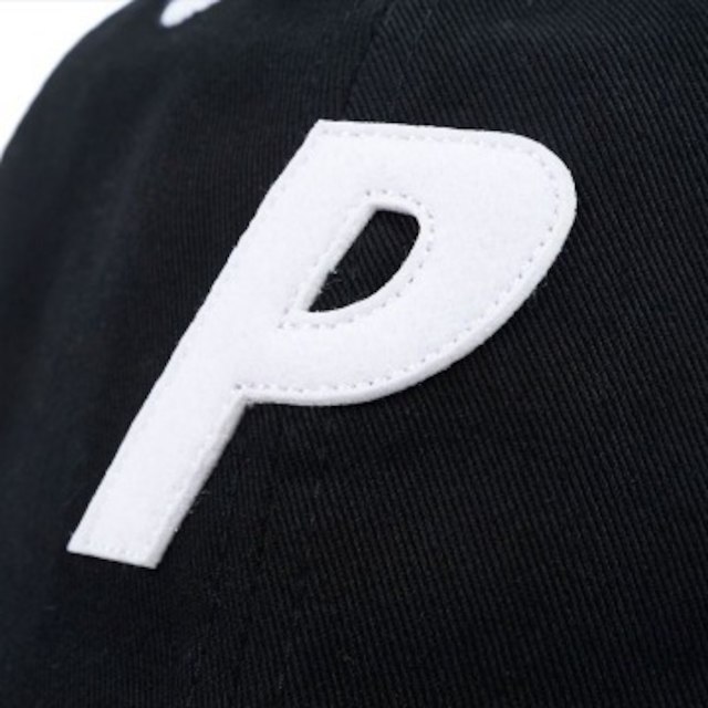 Palace Skateboards P 6-PANEL BLACK