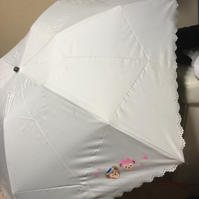 Disney(ディズニー)のダッフィー＆シェリーメイ♡晴雨兼用傘 レディースのファッション小物(傘)の商品写真