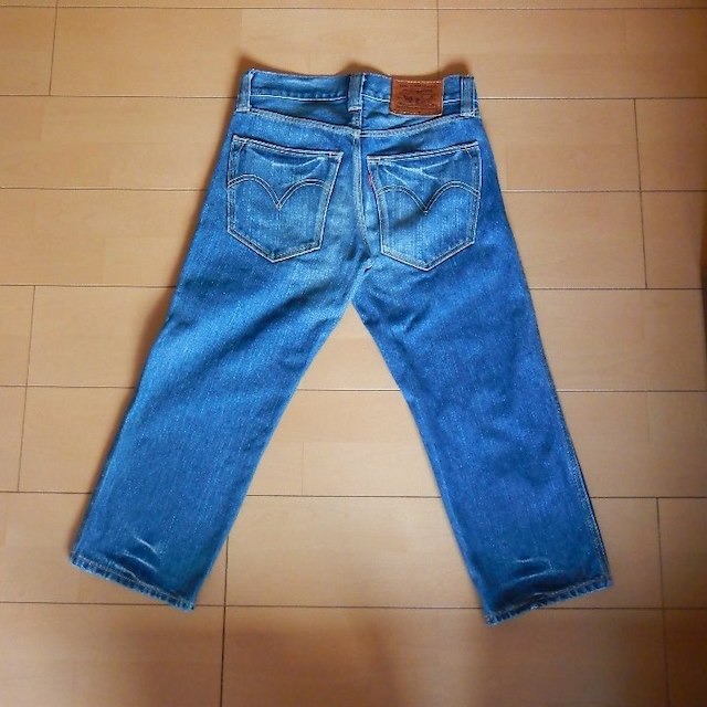 Levi's(リーバイス)のLevi's USED加工クロップドデニムパンツ メンズのパンツ(デニム/ジーンズ)の商品写真