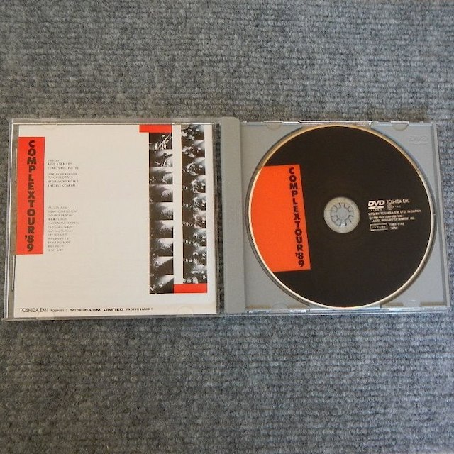 COMPLEXTOUR '89 DVD エンタメ/ホビーのDVD/ブルーレイ(ミュージック)の商品写真