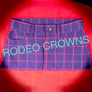 ロデオクラウンズ(RODEO CROWNS)のRODEOCROWNS♡チェックミニSK(ミニスカート)