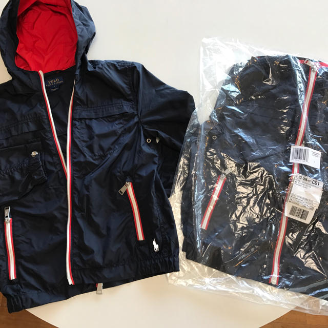 Ralph Lauren(ラルフローレン)の【新品未使用品】ラルフローレン 薄手ウインドパーカー キッズ/ベビー/マタニティのキッズ服男の子用(90cm~)(ジャケット/上着)の商品写真