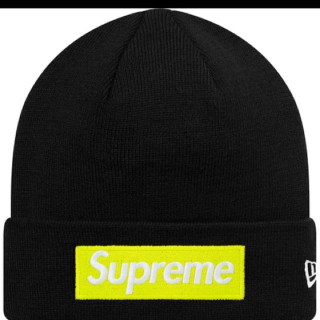 Supreme Box Logo New Era Beanie ニット CAP