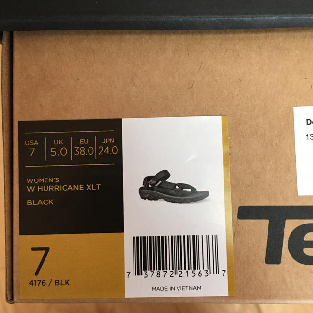 Teva(テバ)のテバ Teva ハリケーン ブラック XLT レディース 24cm レディースの靴/シューズ(サンダル)の商品写真