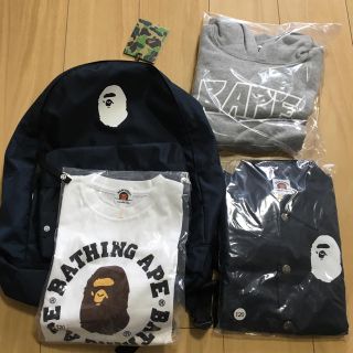 アベイシングエイプ(A BATHING APE)の未使用☆2017 BAPEKIDS 120福袋(Tシャツ/カットソー)