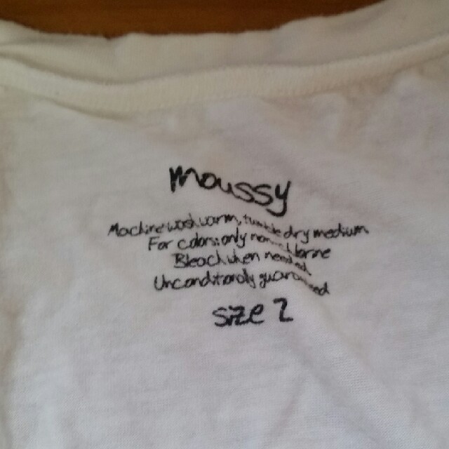 moussy(マウジー)のマウジーのTシャツ♡ レディースのトップス(Tシャツ(半袖/袖なし))の商品写真