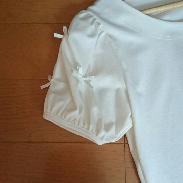 Tiaclasse(ティアクラッセ)のティアクラッセ 半袖カットソー リボン レディースのトップス(カットソー(半袖/袖なし))の商品写真