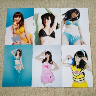 大島優子　写真6枚L判 (アイドルグッズ)