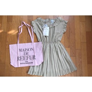 メゾンドリーファー(Maison de Reefur)のMAISON DE REEFUR ⚘ ワンピース ショップバッグset(ミニワンピース)