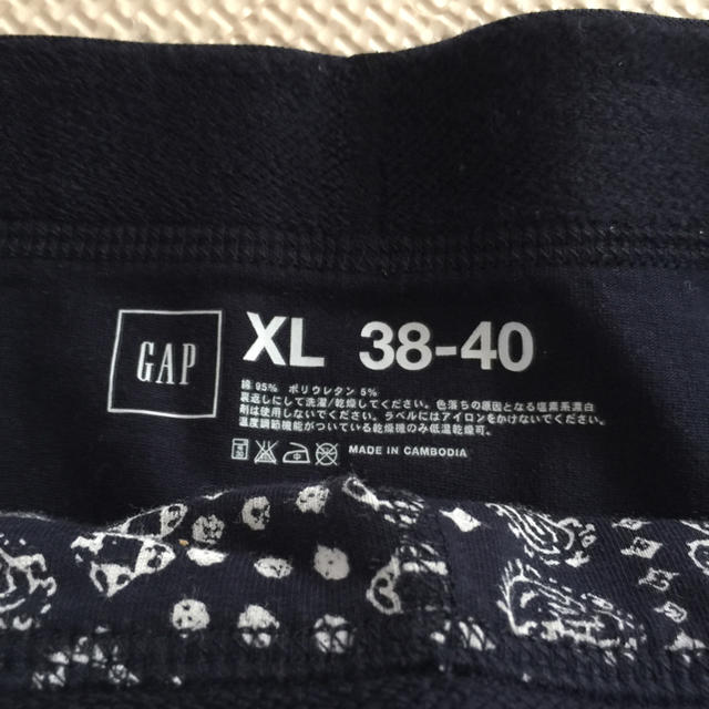 GAP(ギャップ)の新品未使用！GAP ボクサーパンツ メンズのアンダーウェア(ボクサーパンツ)の商品写真