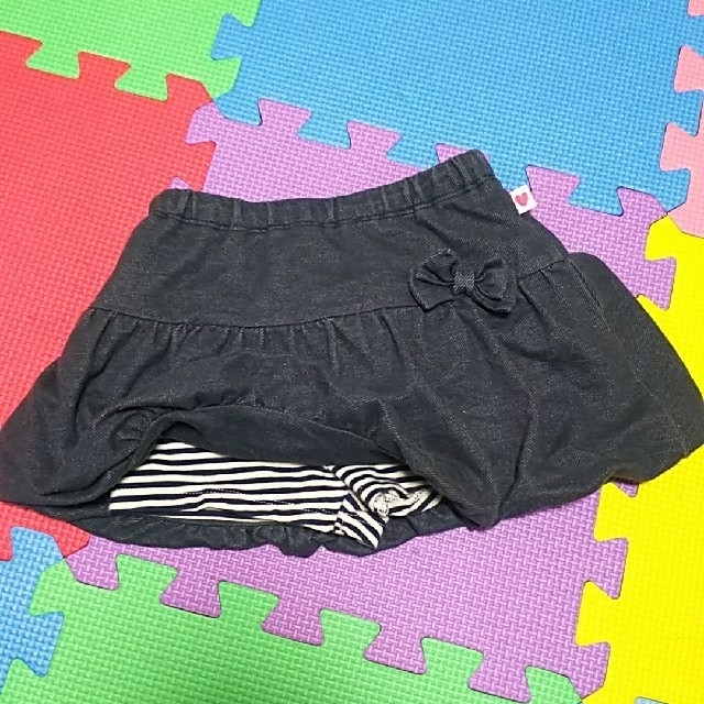 mikihouse(ミキハウス)のスカート キッズ/ベビー/マタニティのキッズ服女の子用(90cm~)(スカート)の商品写真