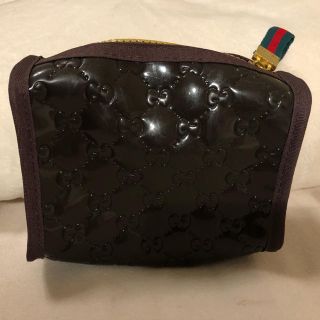 グッチ(Gucci)のGUCCI ビニール素材ポーチ ノベルティ品(ポーチ)