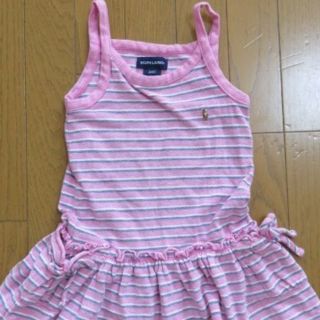 ラルフローレン(Ralph Lauren)のﾗﾙﾌﾛｰﾚﾝ☆4T(96～100cm)☆ピンクのワンピース(ワンピース)