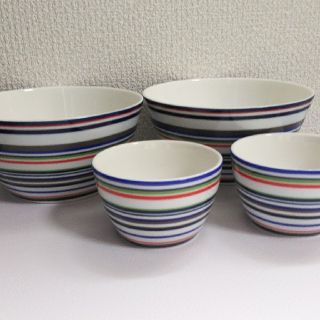 イッタラ(iittala)のレア 新品 イッタラ オリゴ ライトブルー 4点(食器)