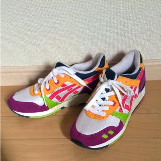 アシックス(asics)のasics スニーカー ピンク パープル(スニーカー)